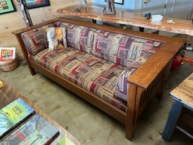 Quarter Sawn Aztec Sofa