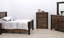 Silverton Rustic Queen Size Bed Frame-2