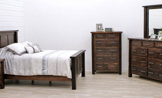 Silverton Rustic Queen Size Bed Frame