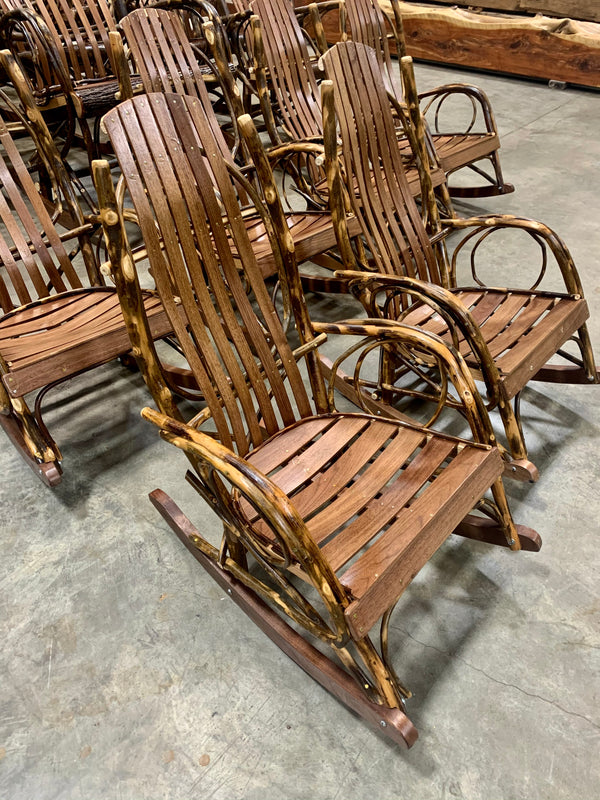 rustic rocking chairs