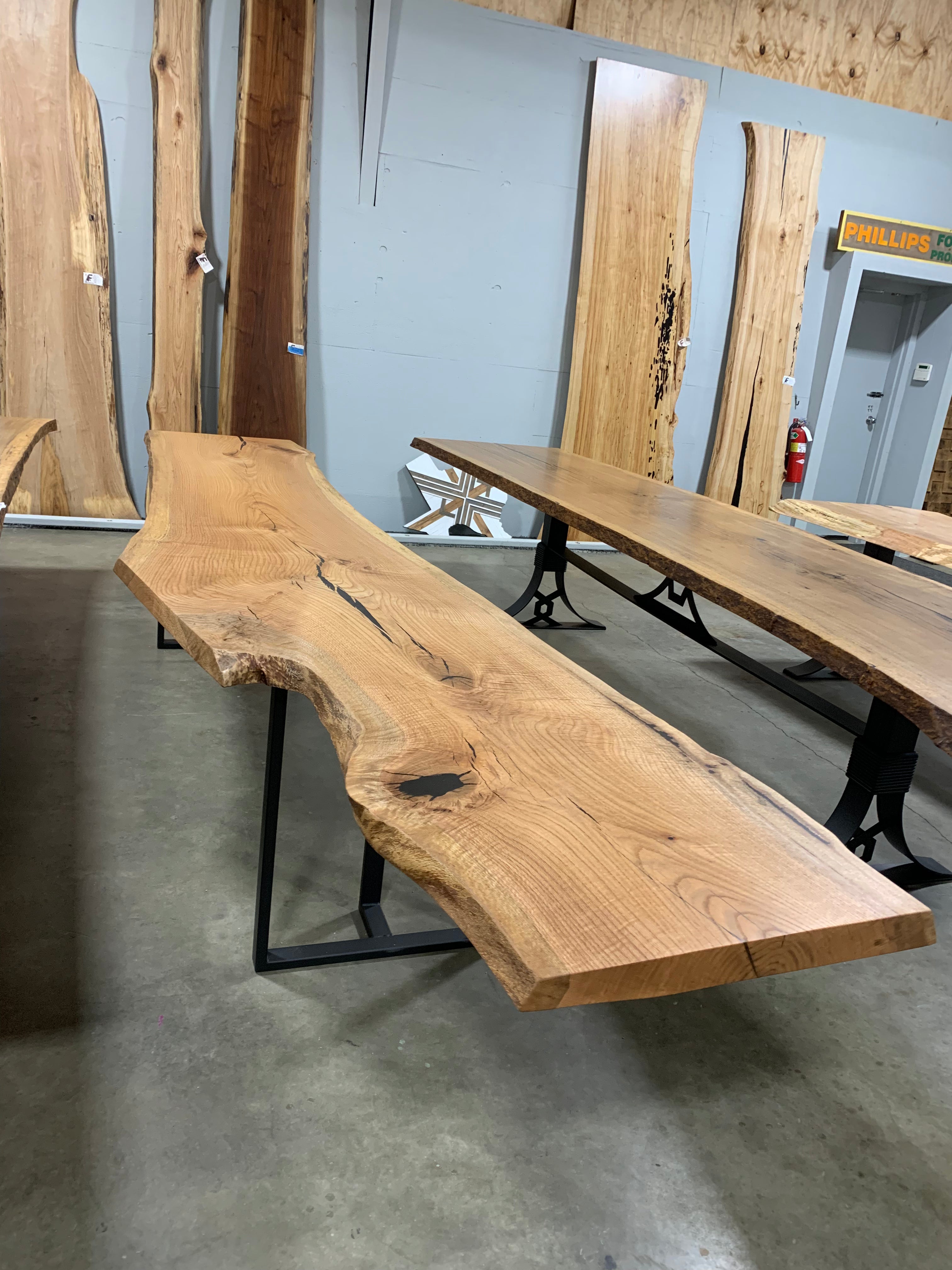 Live Edge Red Oak Slab - 0