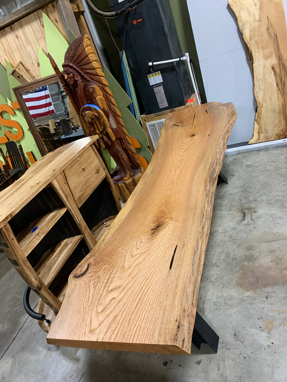 Live Edge Red Oak Slab