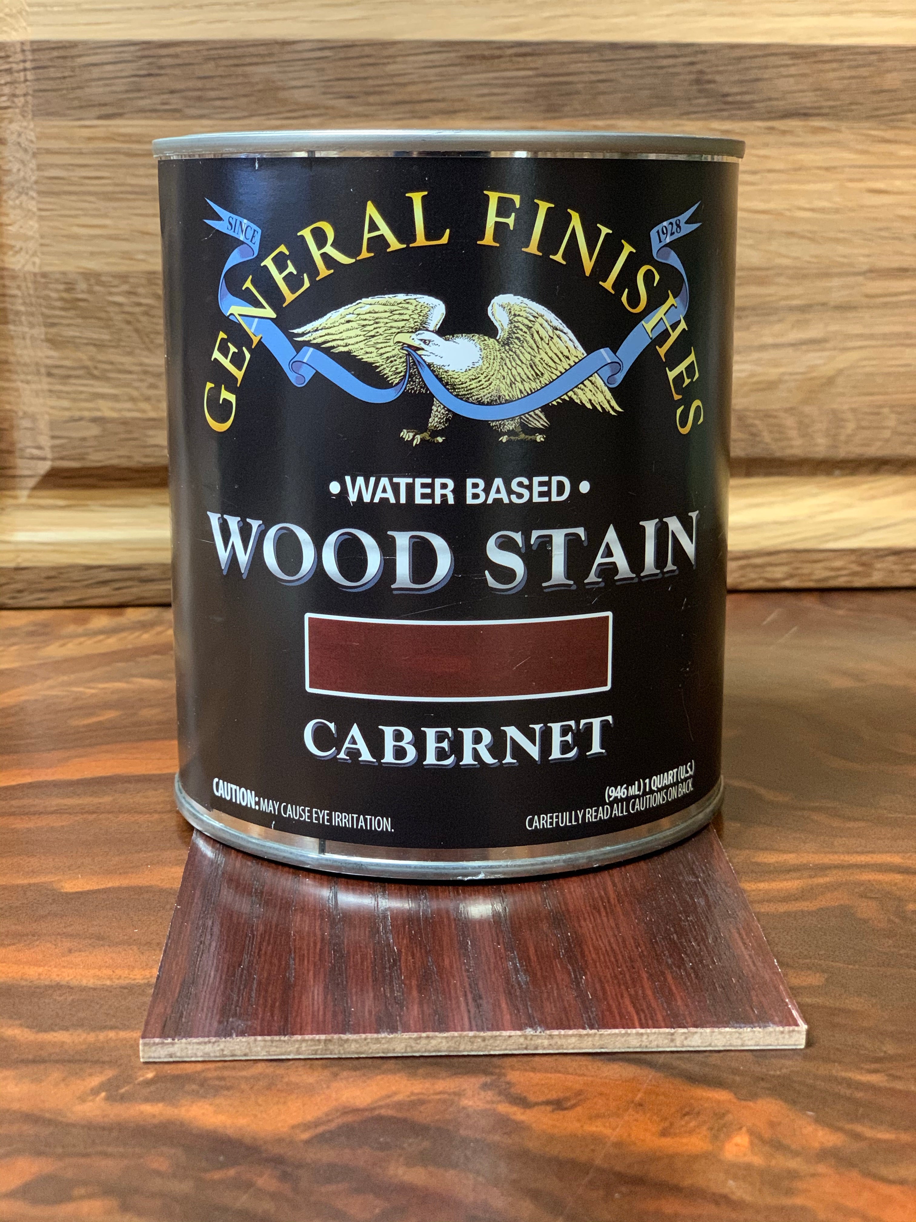 general finishes tobacco Wood Stain, Water Based, Stain, Quart blend effortlessly and have plenty of open time P Tobacco Water Based Stain