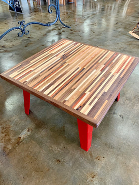 Mosaic Coffee Table with metal legs
