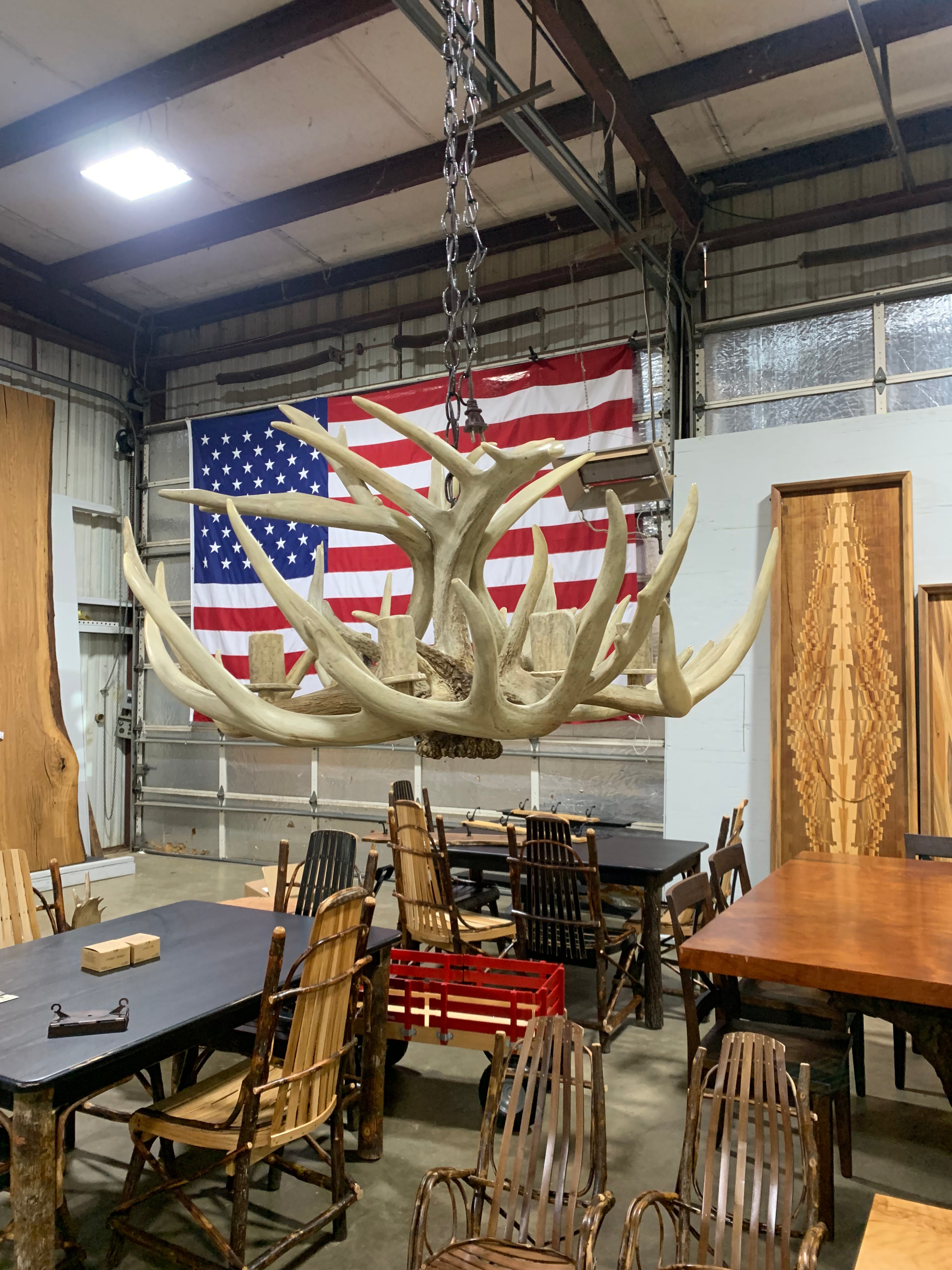 Whitetail Antler Chandelier - 0