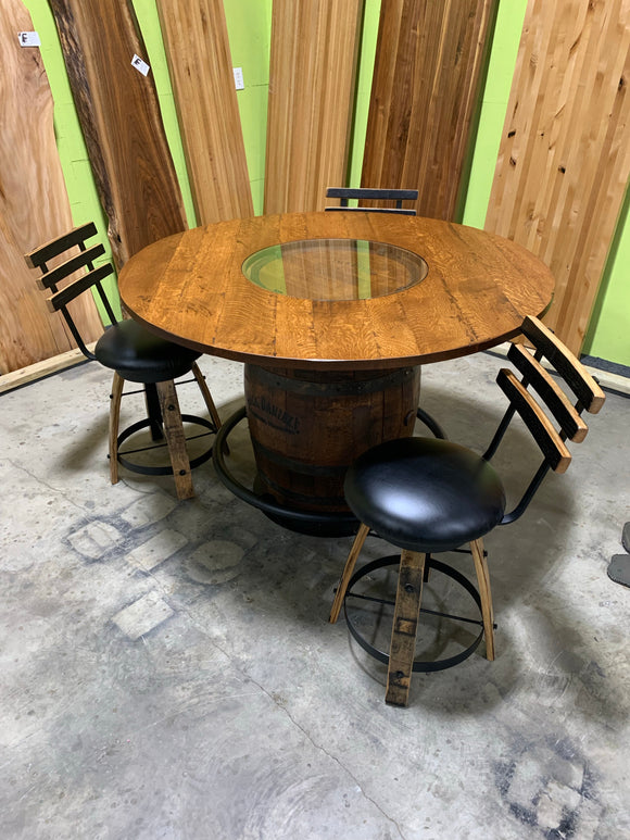Jack Daniels Barrel Table