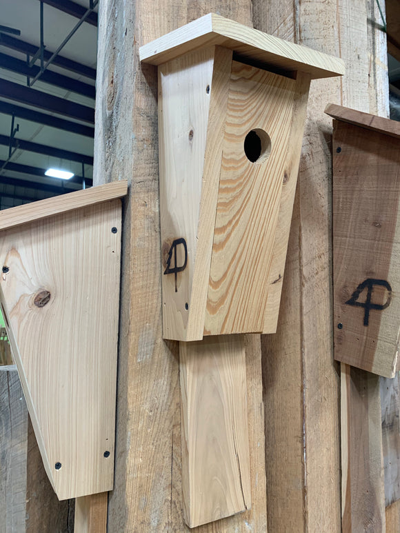 Cypress and Cedar Birdhouses