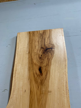 Live Edge Pecan Slab - 0