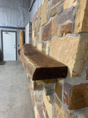 Live Edge Walnut Fireplace Mantel