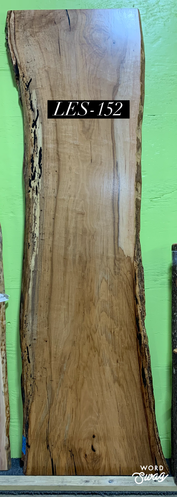 Live Edge Spalted Pecan
