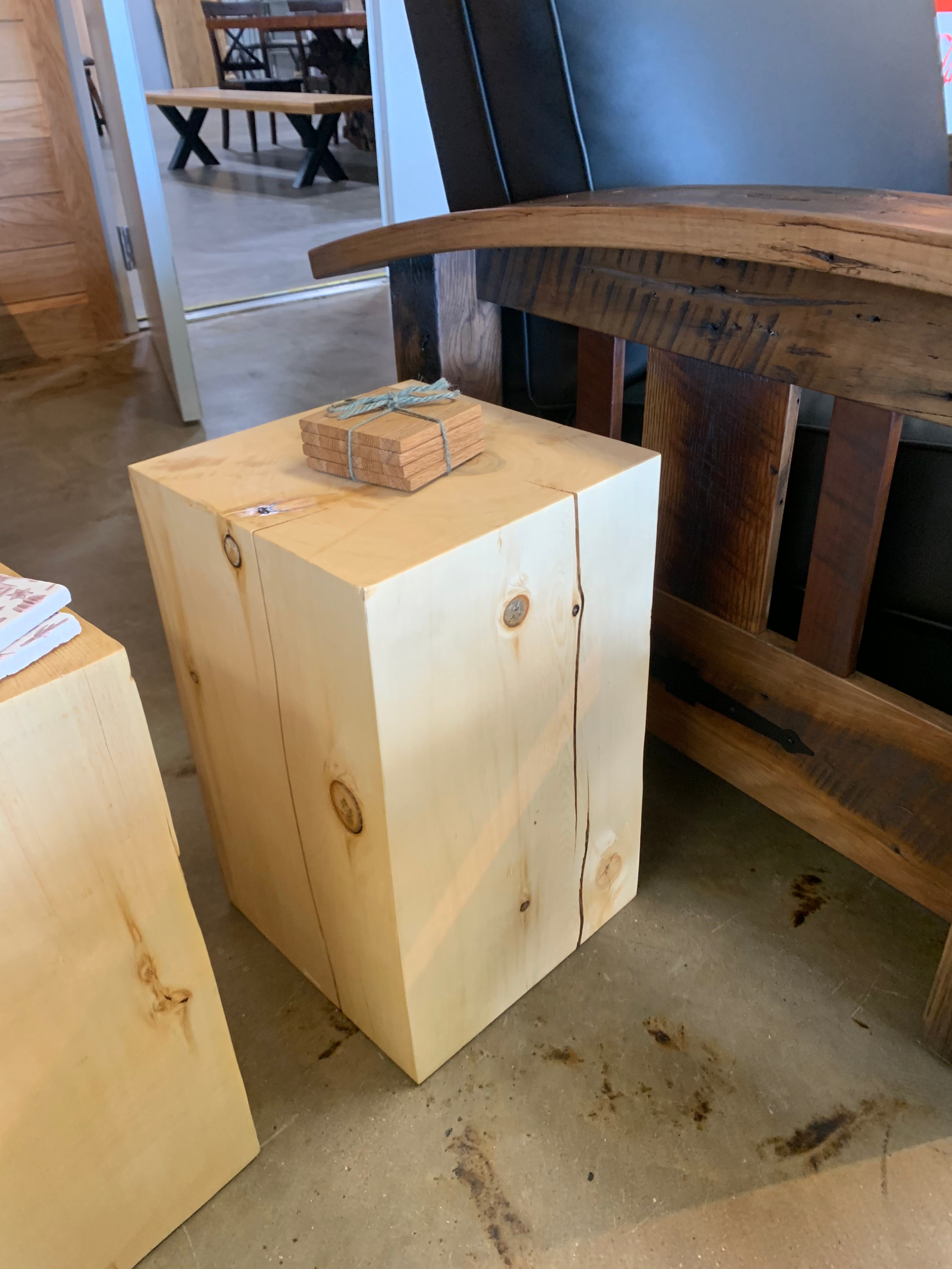 Alaskan Yellow Cedar Endtable
