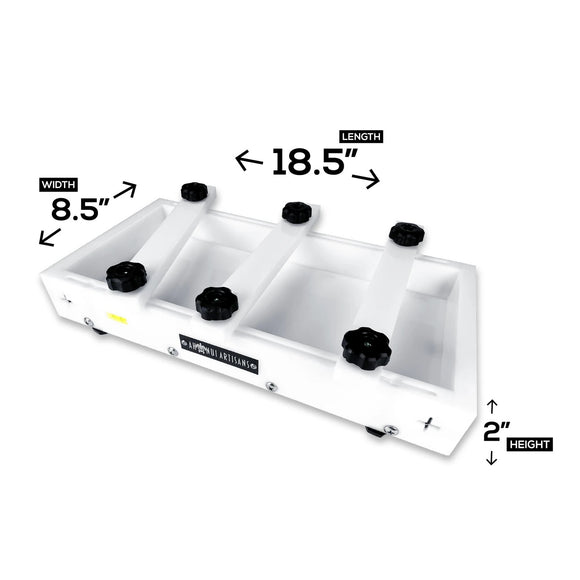 HDPE Reusable Epoxy Resin Form 18.5” x 8.5” x 2”