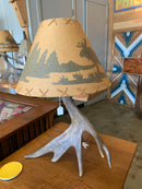 Moose Antler Table Lamp-1