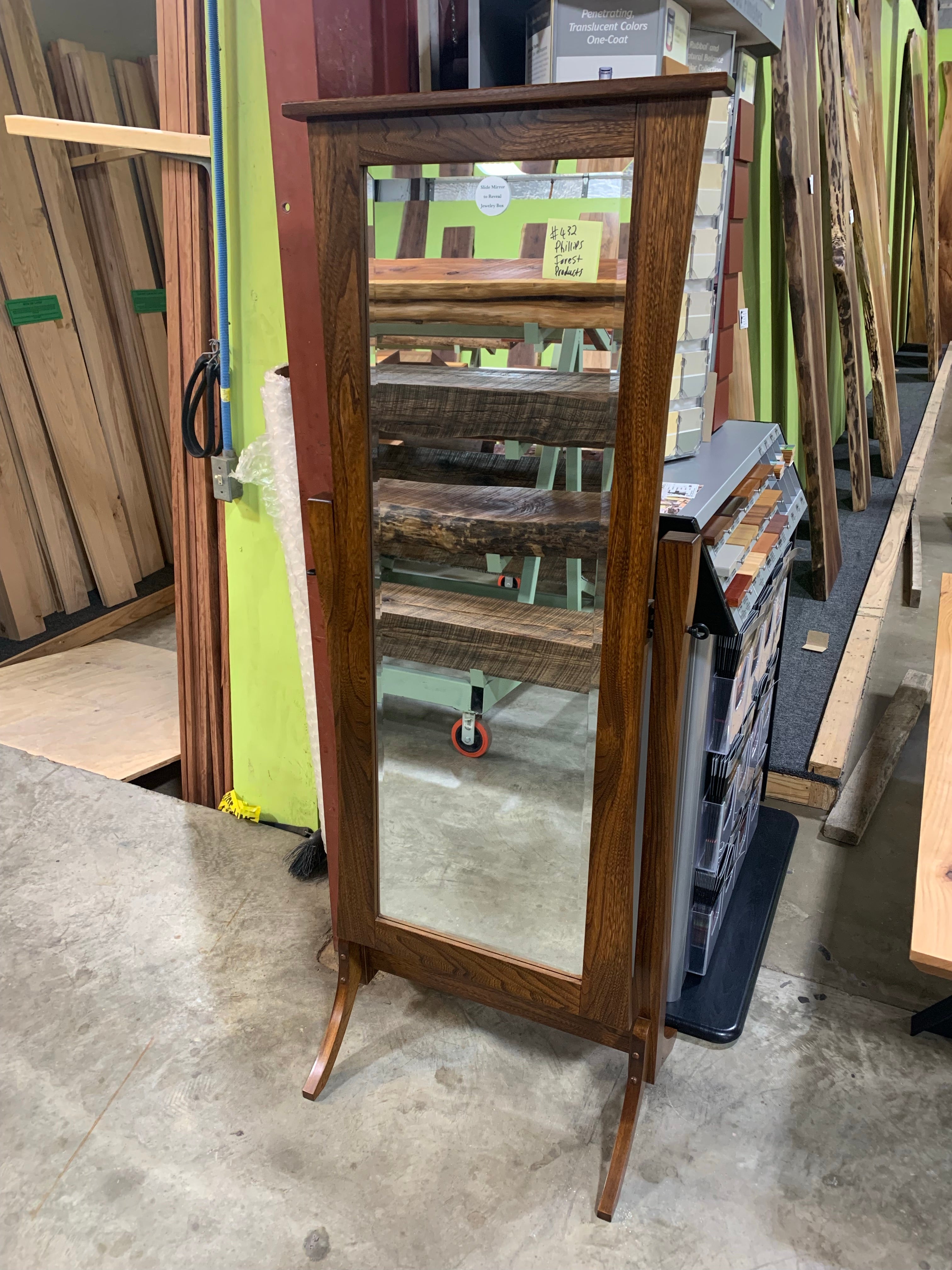 Jewelry Cabinet - Elm