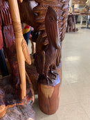 Wooden pelican Wood Art.-2