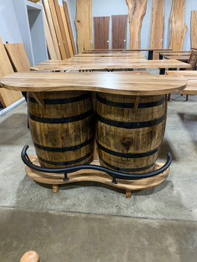 Hickory Bar Table