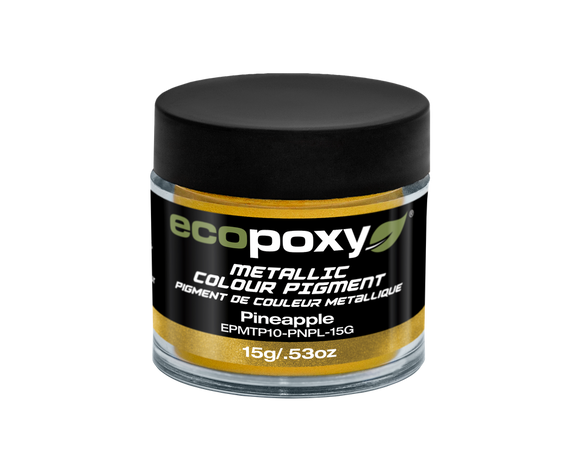 EcoPoxy 15g Metallic ColorPigment - Pineapple