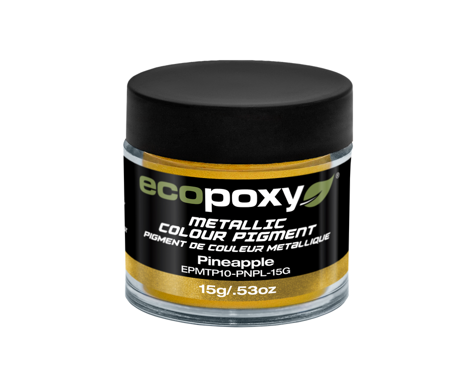 EcoPoxy 15g Metallic ColorPigment - Pineapple