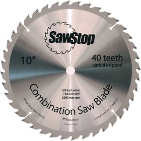 SawStop CNS-07-148 10” 40-TOOTH BLADE