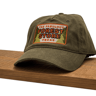 The Forest Store Green Canvas Hat