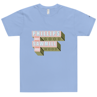 Buy baby-blue Phillips Sawmill T-Shirt