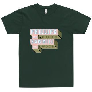 Buy forest Phillips Sawmill T-Shirt