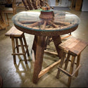 wagon wheel furniture